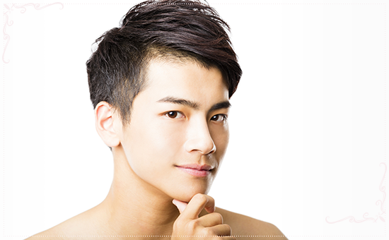 メンズもOK！人気のフェイシャルメニュー
